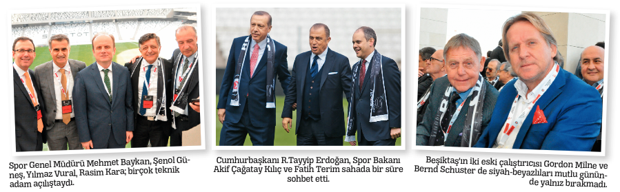 Vodafone Arena törenle açıldı